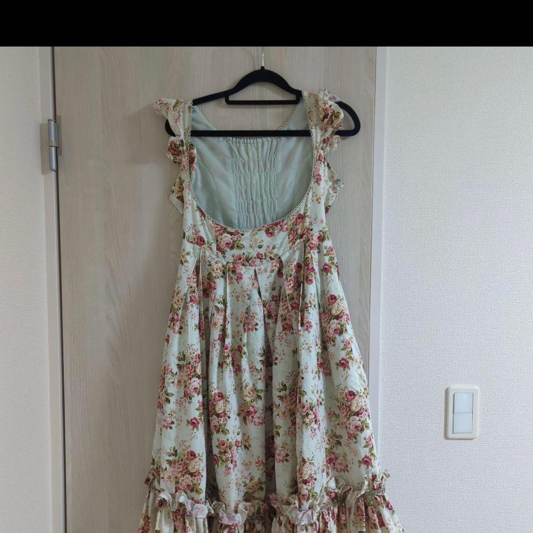 ヴィクトリアンメイデン ロココブーケエプロンドレス