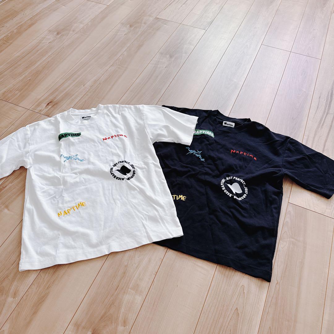 naptime 2024 S/S 刺繍Tシャツ 2着 トップス