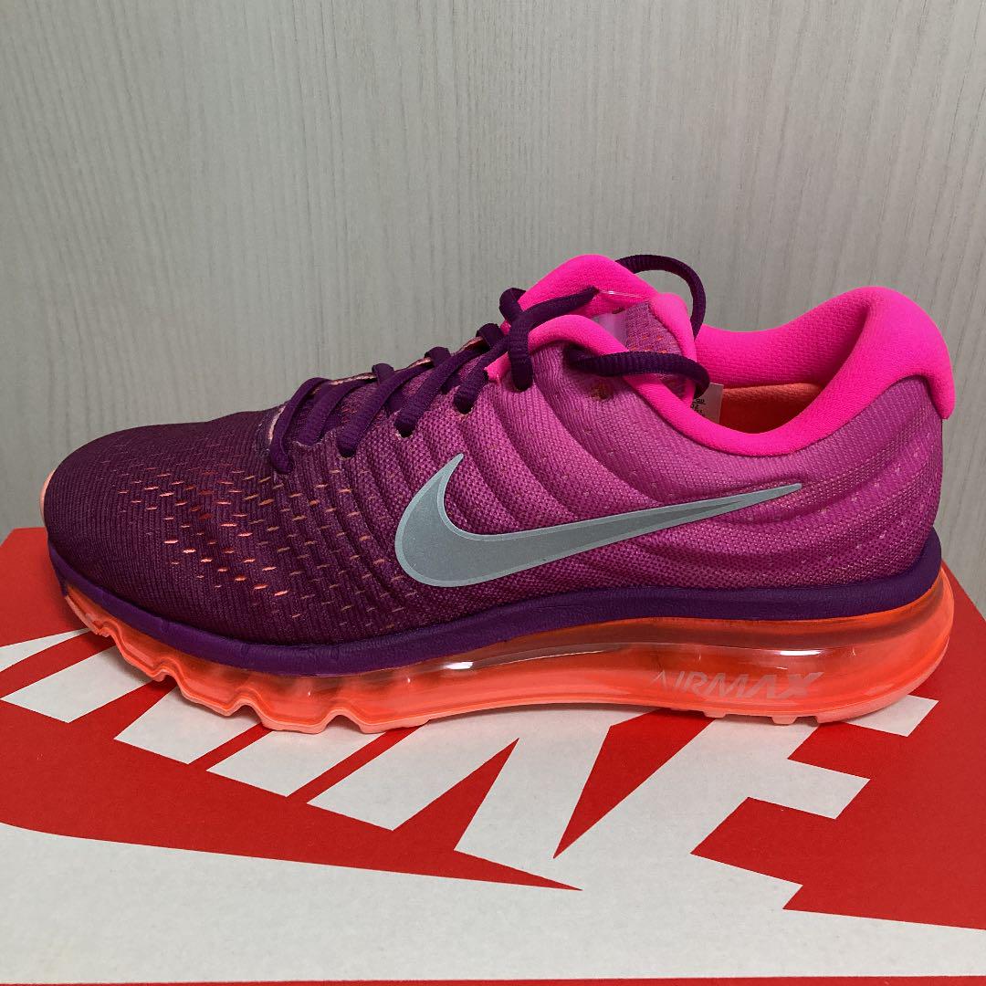 NIKE 2017⭕️25cm グレープ ナイキスニーカー OqrGn-m17806970220 AIR MAX 限定品即納