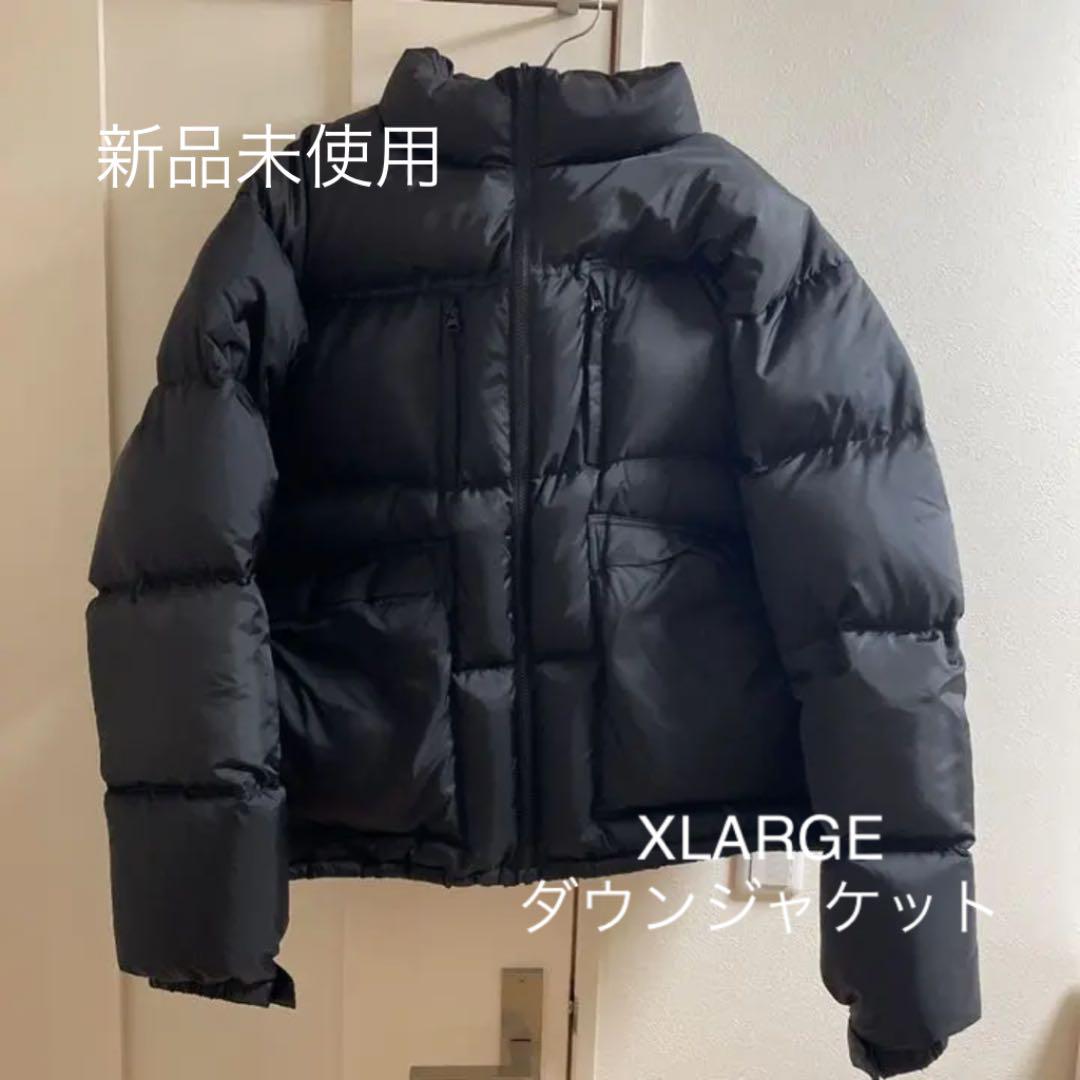 早い者勝ち 新品 XLARGE ダウンジャケット ダウン アウター 黒 ブラック 早い者勝ち 新品 XLARGE ダウンジャケット ダウン アウター 黒 ブラック