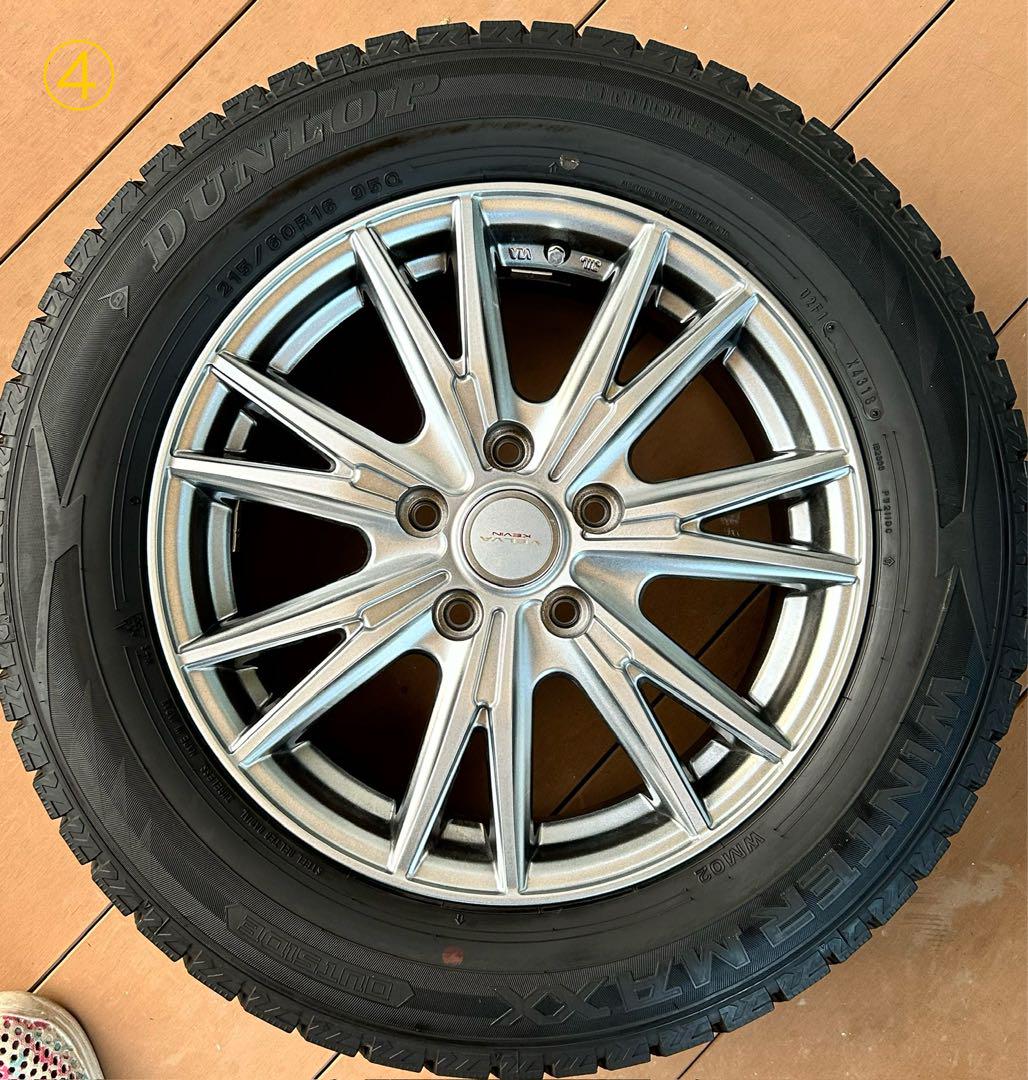 WINTER MAXX WM02 215/60R16 スタッドレスタイヤセット④