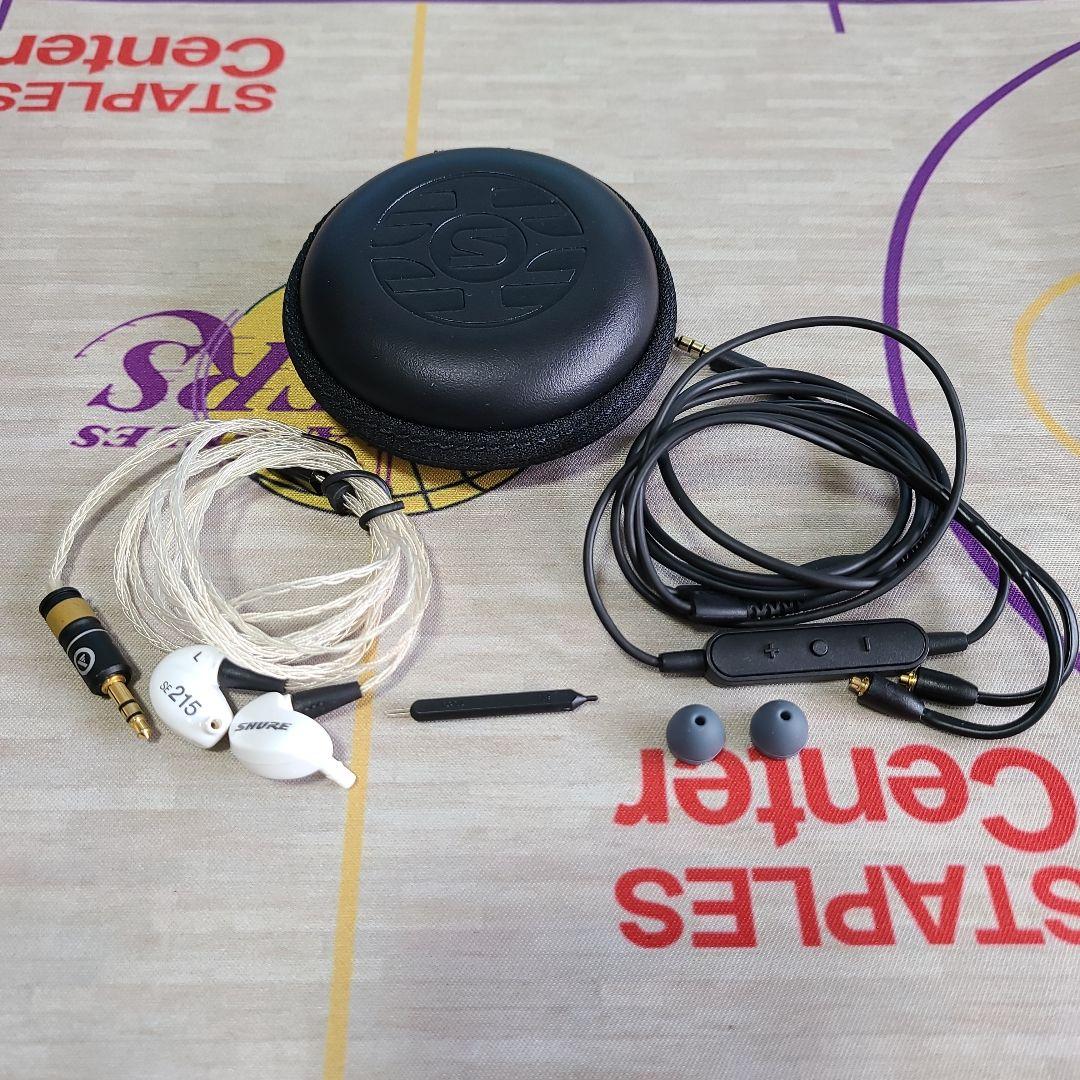 SHURE SE215 Special Edition リケーブル ケース付き