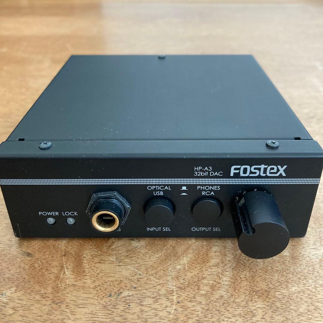 【宅配送料無料】 FOSTEX HP-A3 DAC ヘッドホンアンプ 32BIT DAC ハイレゾ