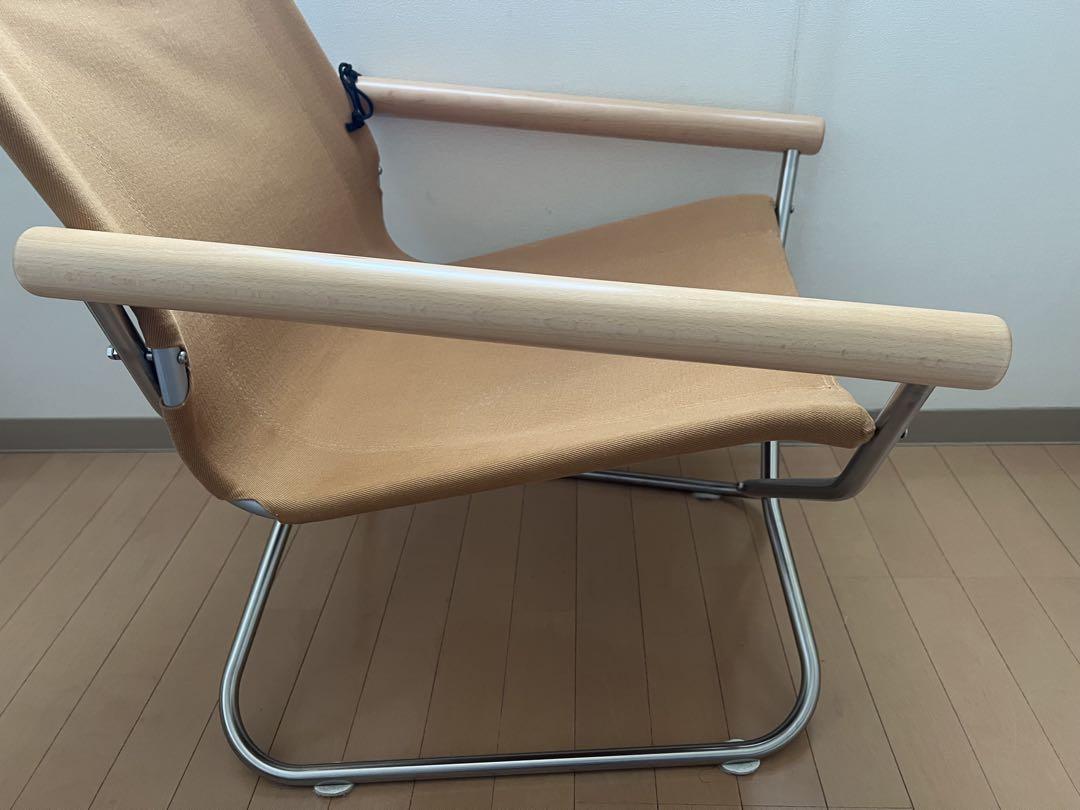 Nychair X 80 ニーチェア　ナチュラル x キャメル