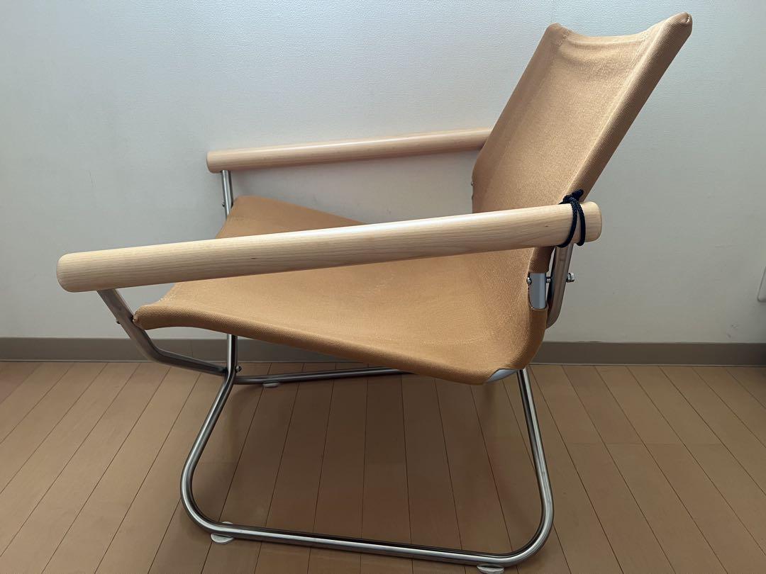 Nychair X 80 ニーチェア　ナチュラル x キャメル