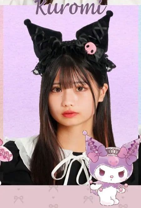クーポンで半額☆2280円! サンリオ クロミ ♡ 甘口 ヘッドドレス