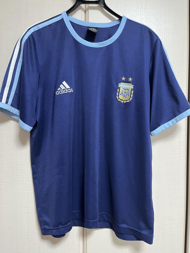 【adidas】24SS アディダス アルゼンチン AFA Tシャツ アディダス Tシャツ Lサイズ AFA サッカーアルゼンチン代表