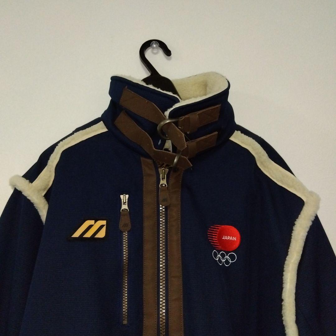 ★☆新品未使用★☆長野オリンピック公式 ボアジャケット JAPAN ( L ）③ MIZUNO - 新品未使用長野オリンピック公式 ボアジャケット JAPAN