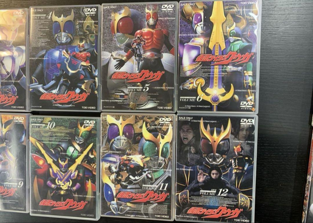 仮面ライダークウガ　DVD 全巻(1〜12) & 特別編、新春スペシャル セット