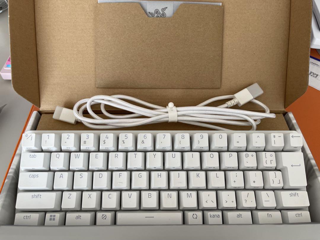 RAZER HUNTSMAN MINI ホワイト ゲーミングキーボード