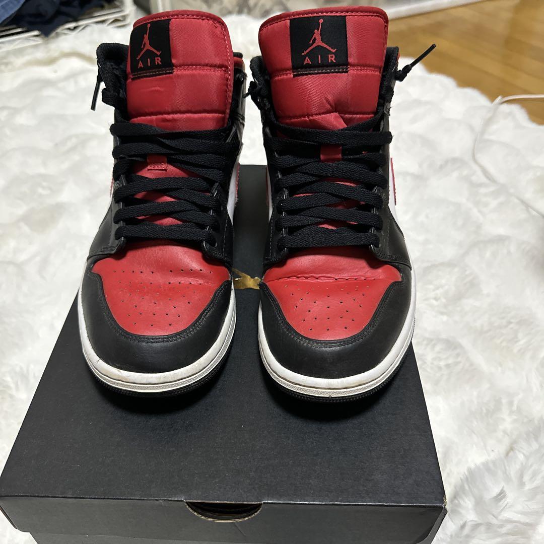 Air Jordan ハイカットスニーカー レッド/ブラック/ホワイト