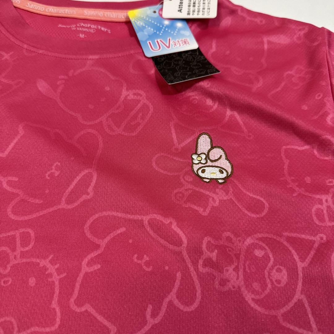 新品未使用　サンリオ　マイメロディ　マイメロ  Tシャツ  半袖　吸水速乾