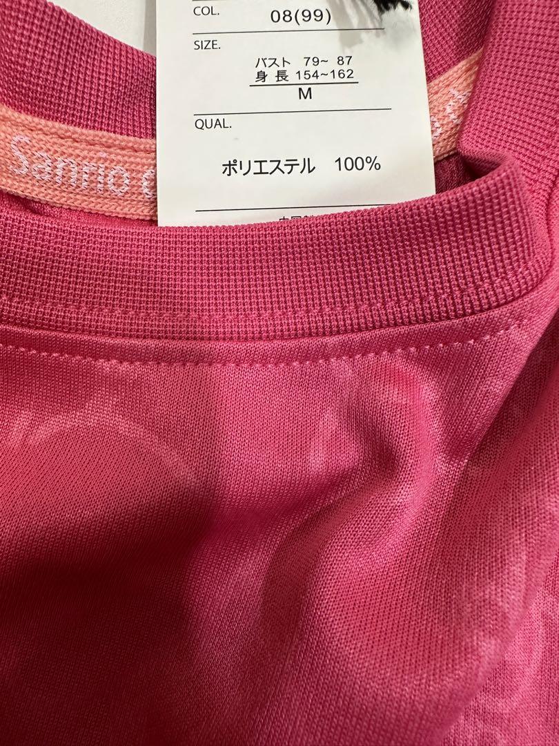 新品未使用　サンリオ　マイメロディ　マイメロ  Tシャツ  半袖　吸水速乾