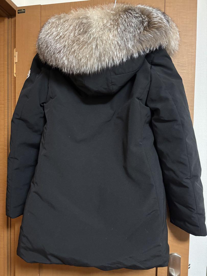 お◯モンクレールブラベットブラック ファー付き