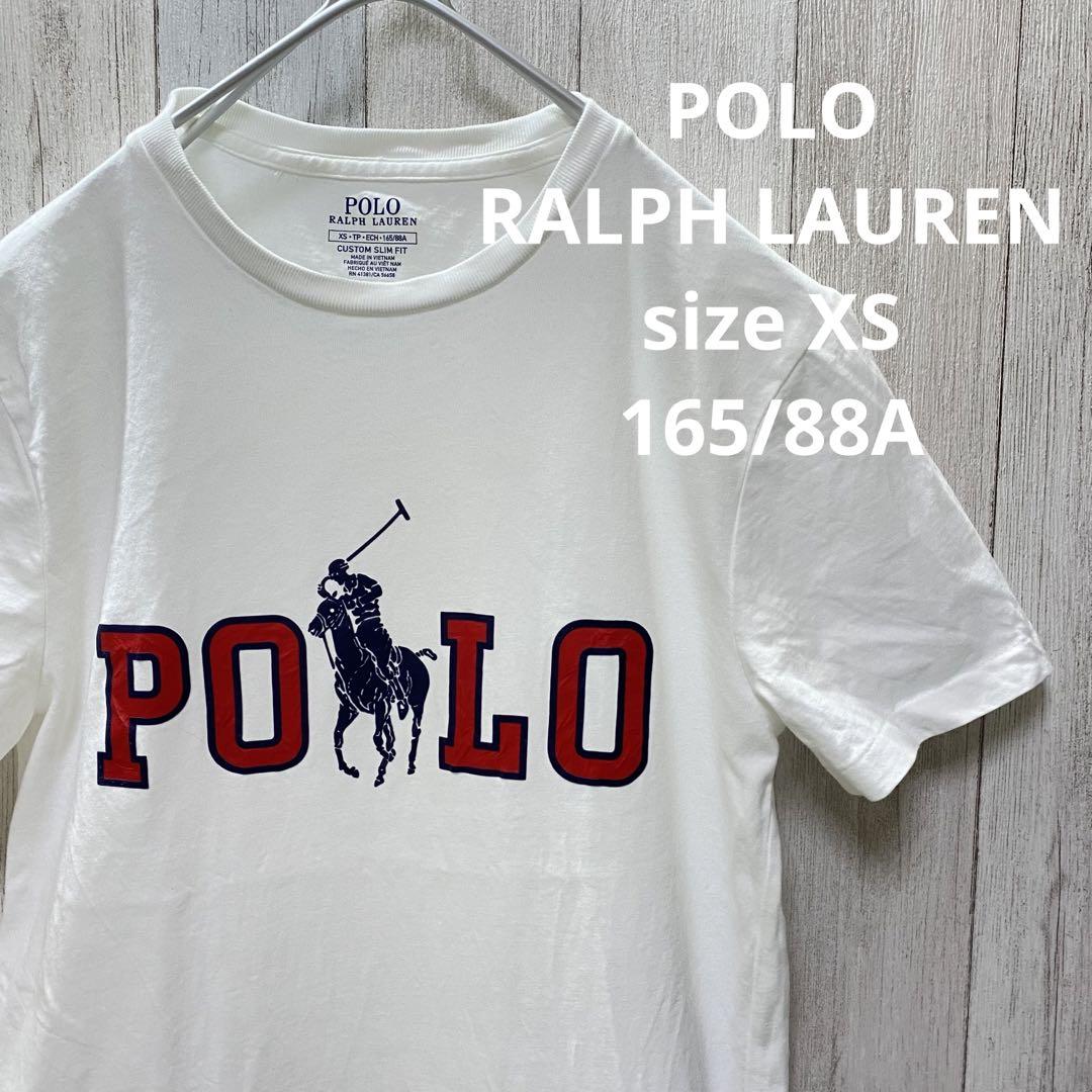 ポロ ラルフローレン ビッグロゴ プリント Tシャツ XS - メルカリ