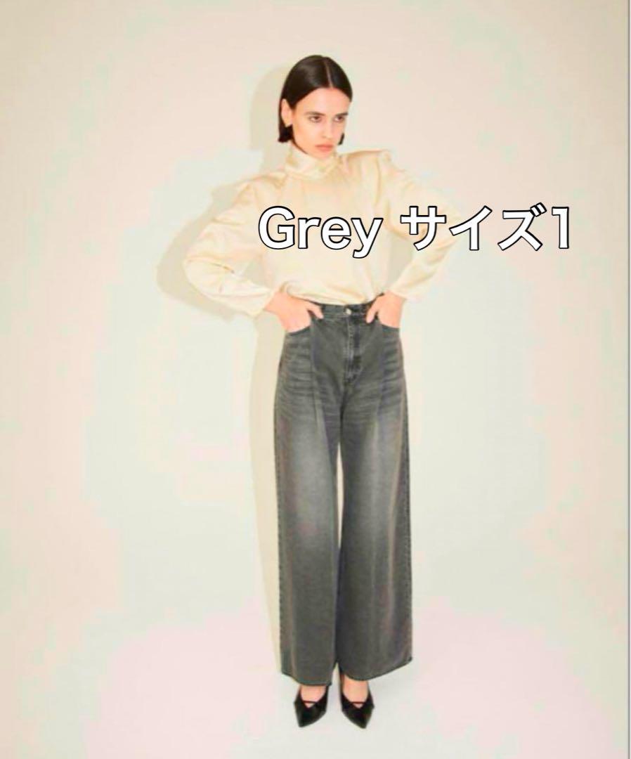 SuzuHirose×CLANE TUCK WIDE DENIM PANTS SuzuHirose×CLANE TUCK WIDE DENIM PANTS