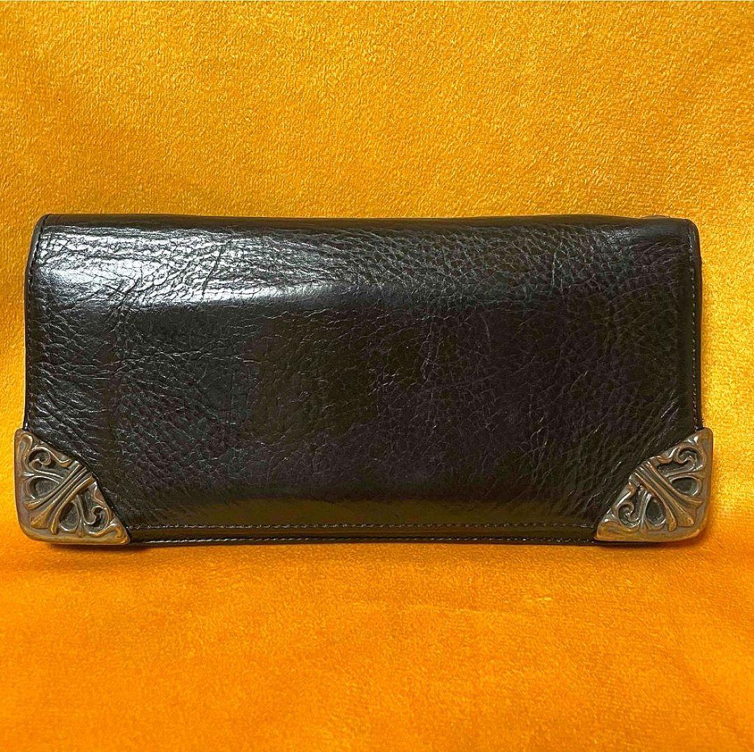 超美品!使用期間数ヶ月!クロムハーツ シングルフォールドウォレット 財布 画像1