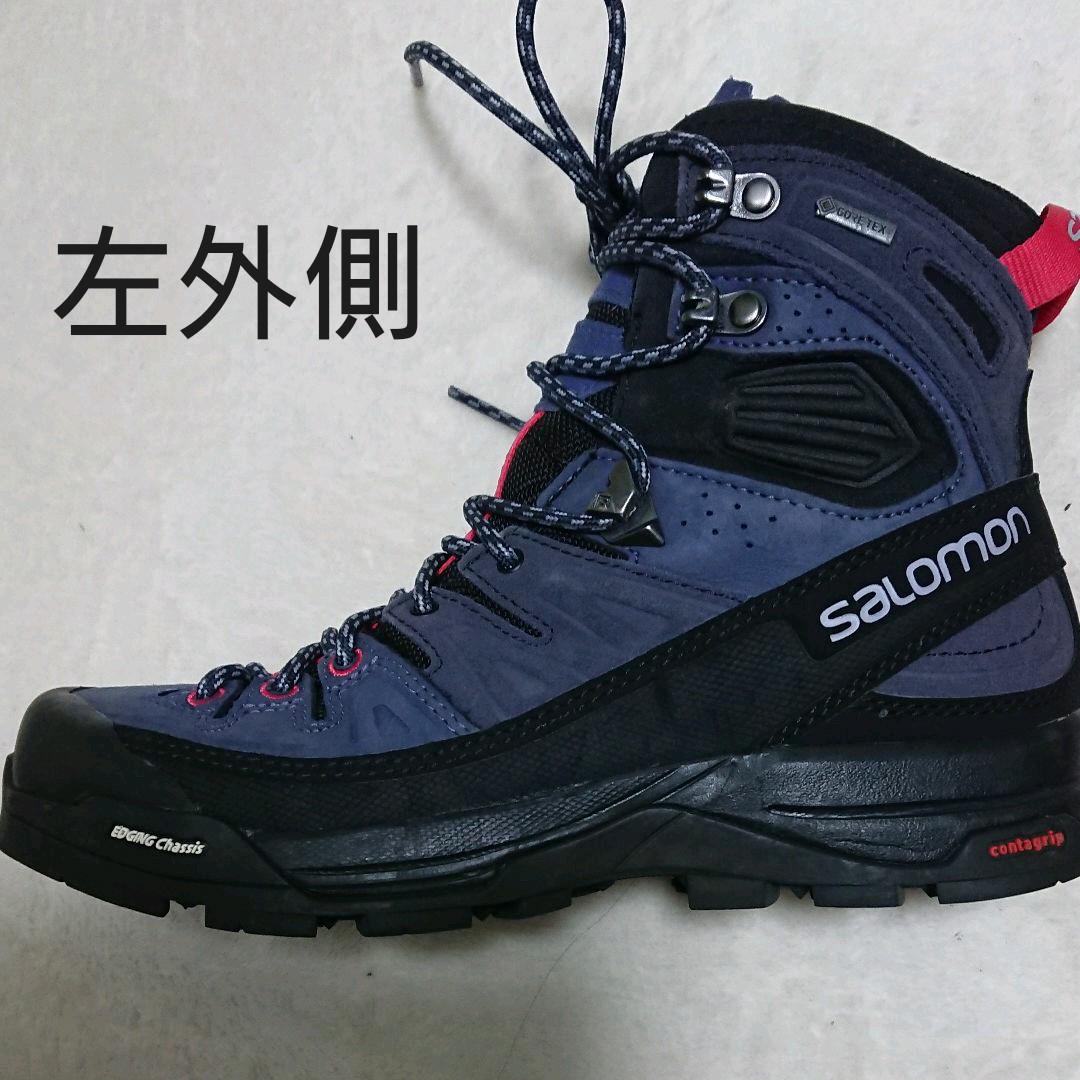 大得価セール SALOMON ハイカット 登山靴 レディース トレッキングシューズ 23.5 2Av7d-m17816977982 品質保証安い