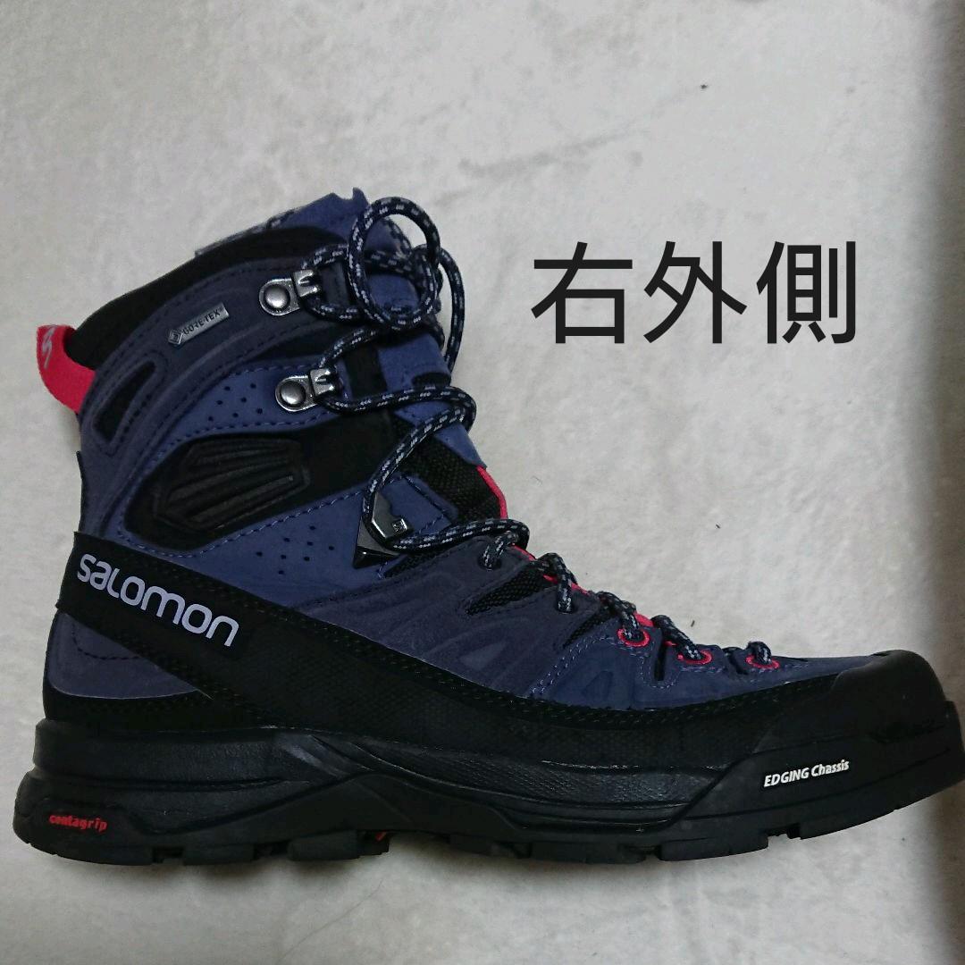大得価セール SALOMON ハイカット 登山靴 レディース トレッキングシューズ 23.5 2Av7d-m17816977982 品質保証安い