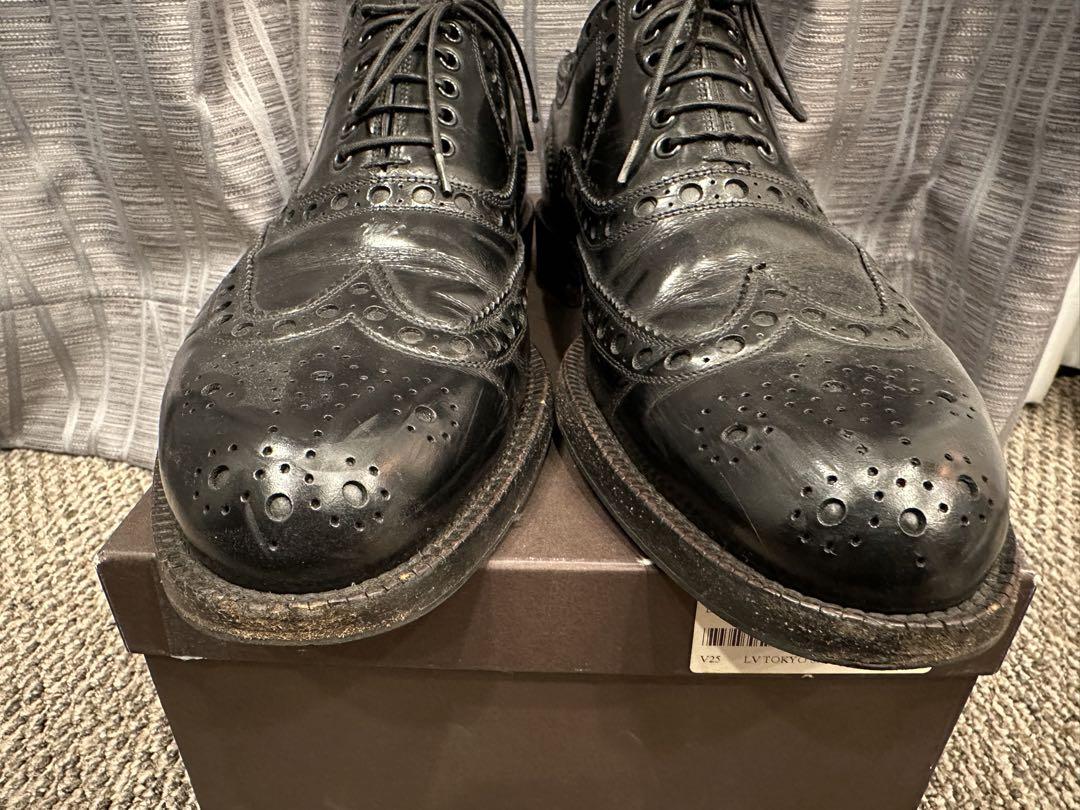 ルイヴィトン LOUIS VUITTON メンズシューズ 革靴8.5