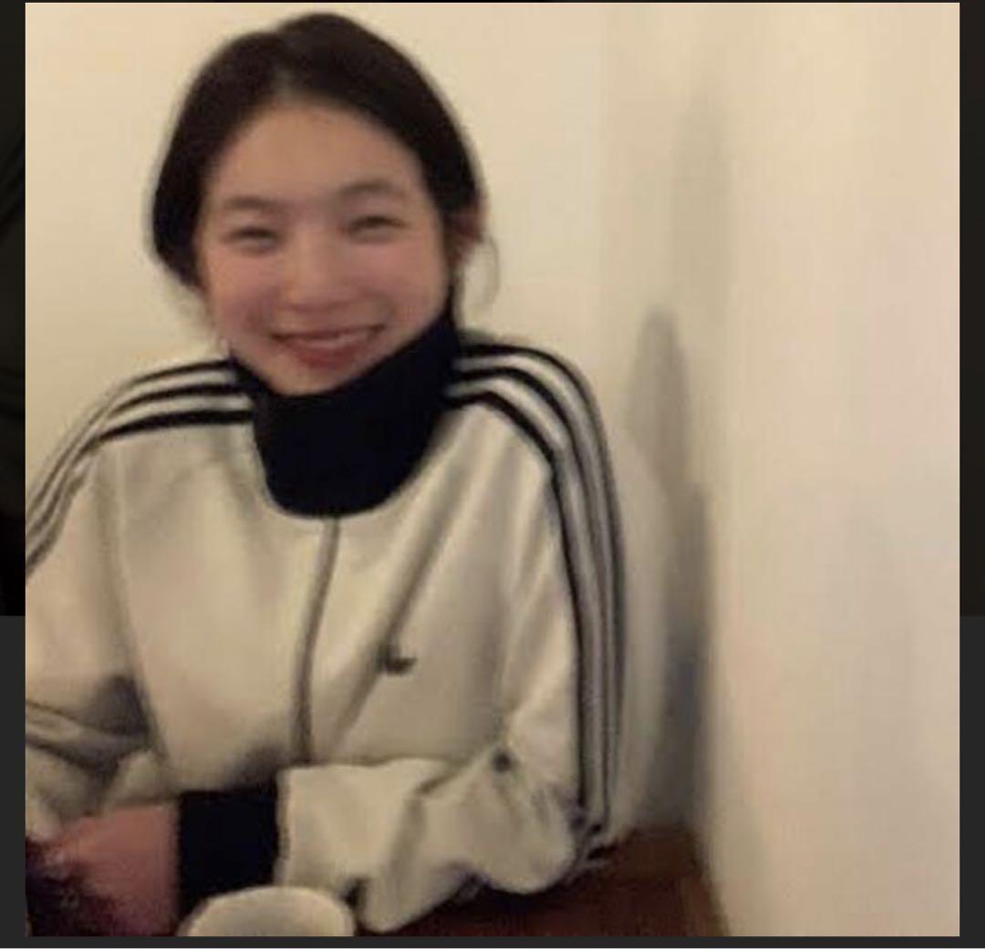 美品！adidas ジャージ トラックジャケット　刺繍ロゴ　在原みゆ紀 在原みゆ紀 着用 同型 配色違い アディダス ジャージ 希少