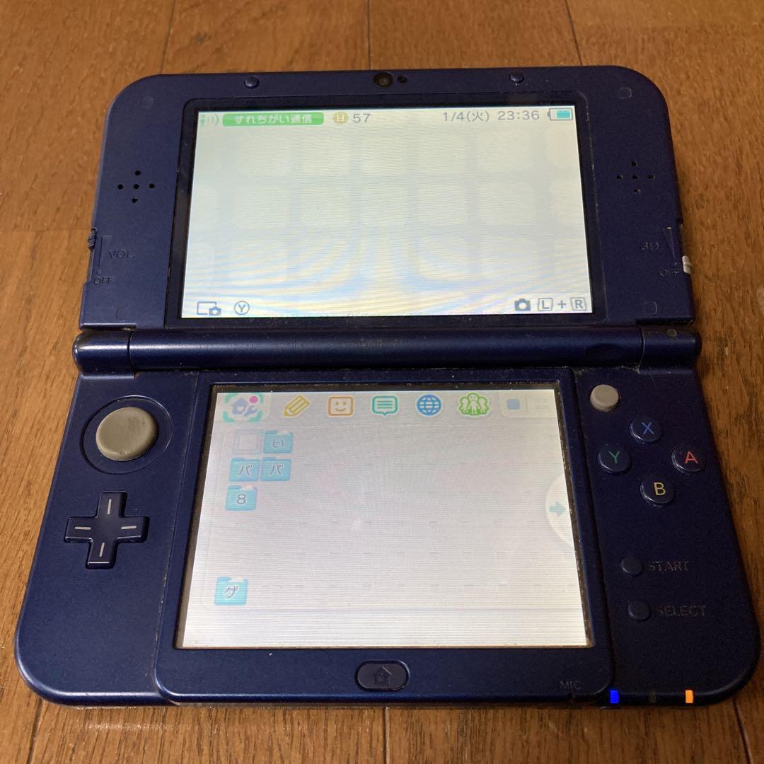 Newニンテンドー3DS LL メタリックブルー 訳あり品