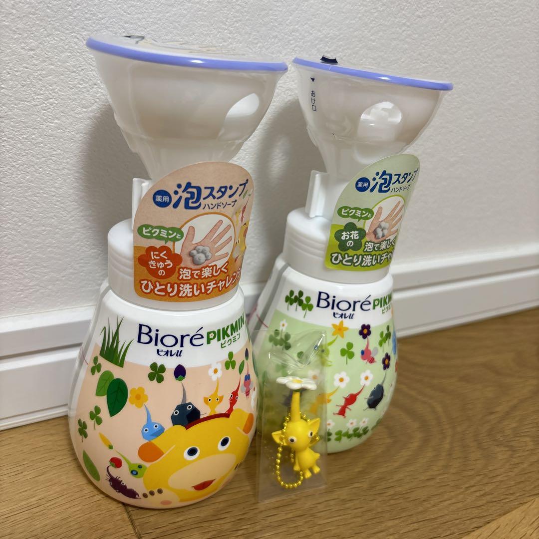 ［おまけ付き] ピクミン泡スタンプビオレu ハンドソープセット