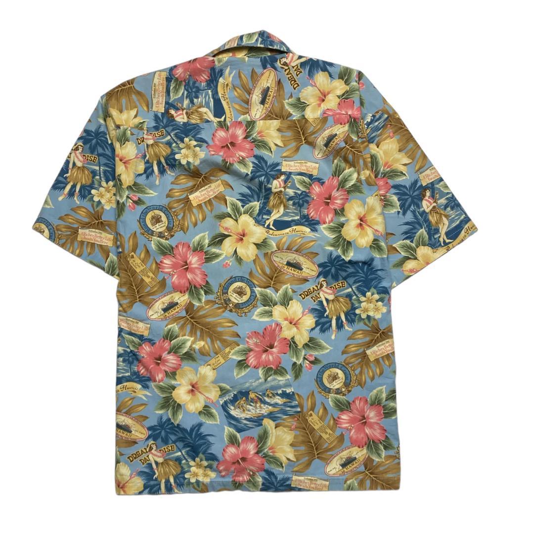 70s sears hawaiian ハワイアンシャツ M位/シアーズ アロハ