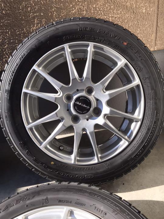 値下げしました スタッドレス ホイール KP2ok-m17821381211 155 65r14 特価