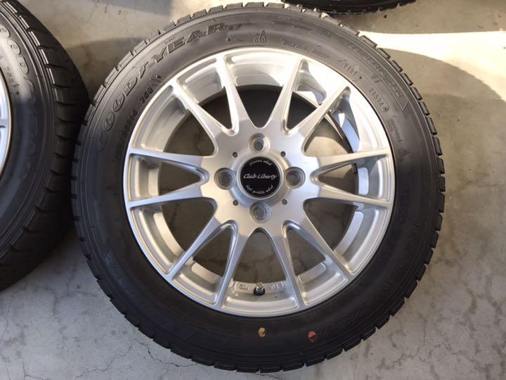 値下げしました スタッドレス ホイール KP2ok-m17821381211 155 65r14 特価