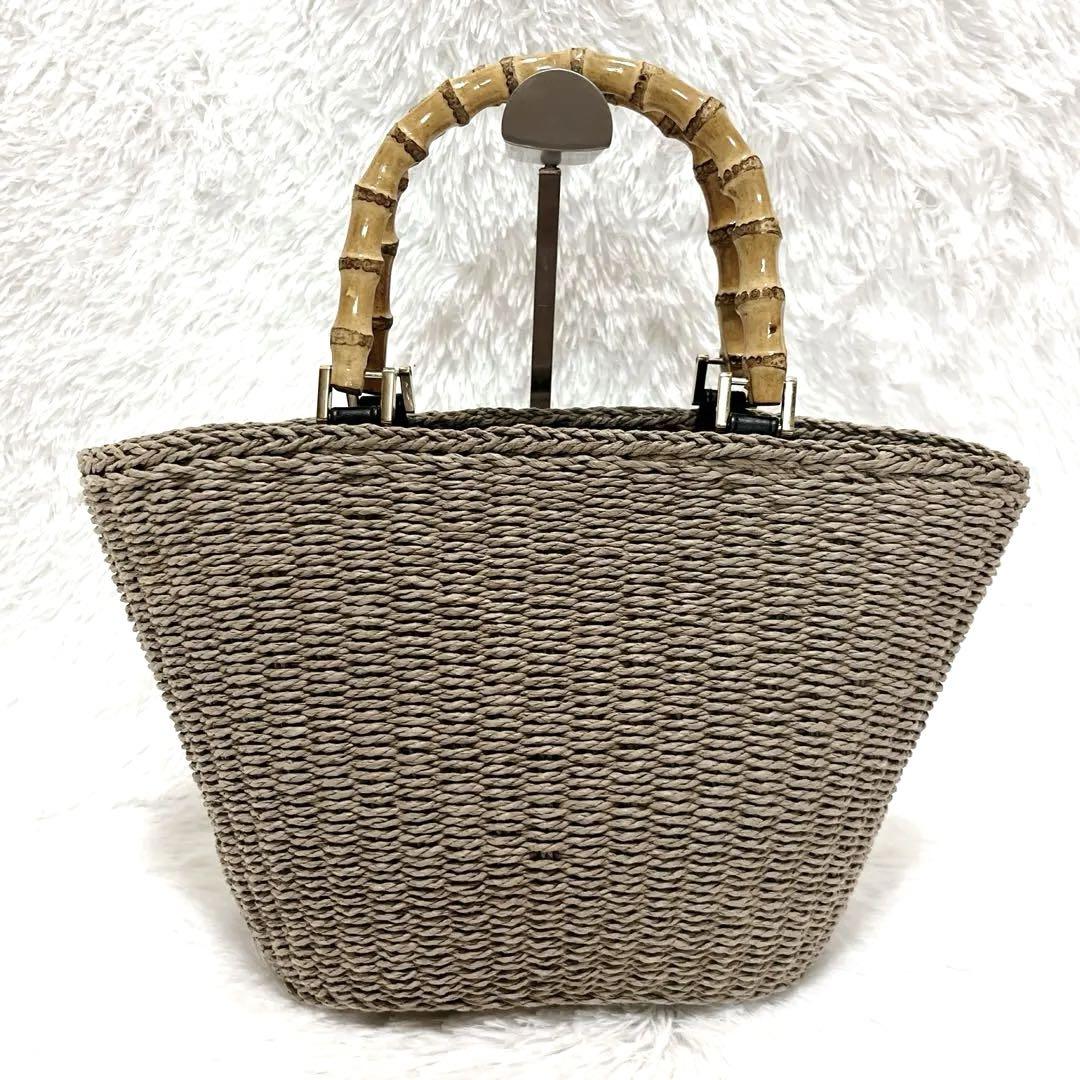 割引価格 未使用級✨️完売品 バンブーハンドル マッキントッシュ バッグ