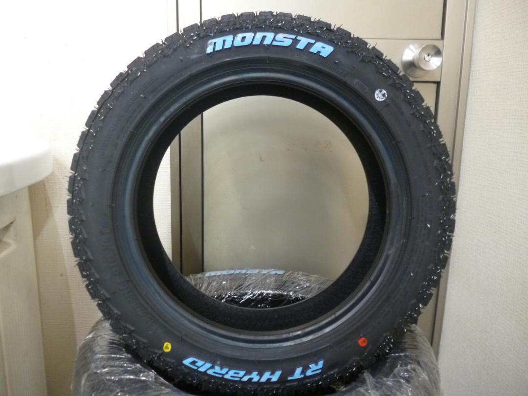 送料込み★新品モンスターRT　155/65R14★4本★ホワイトレター