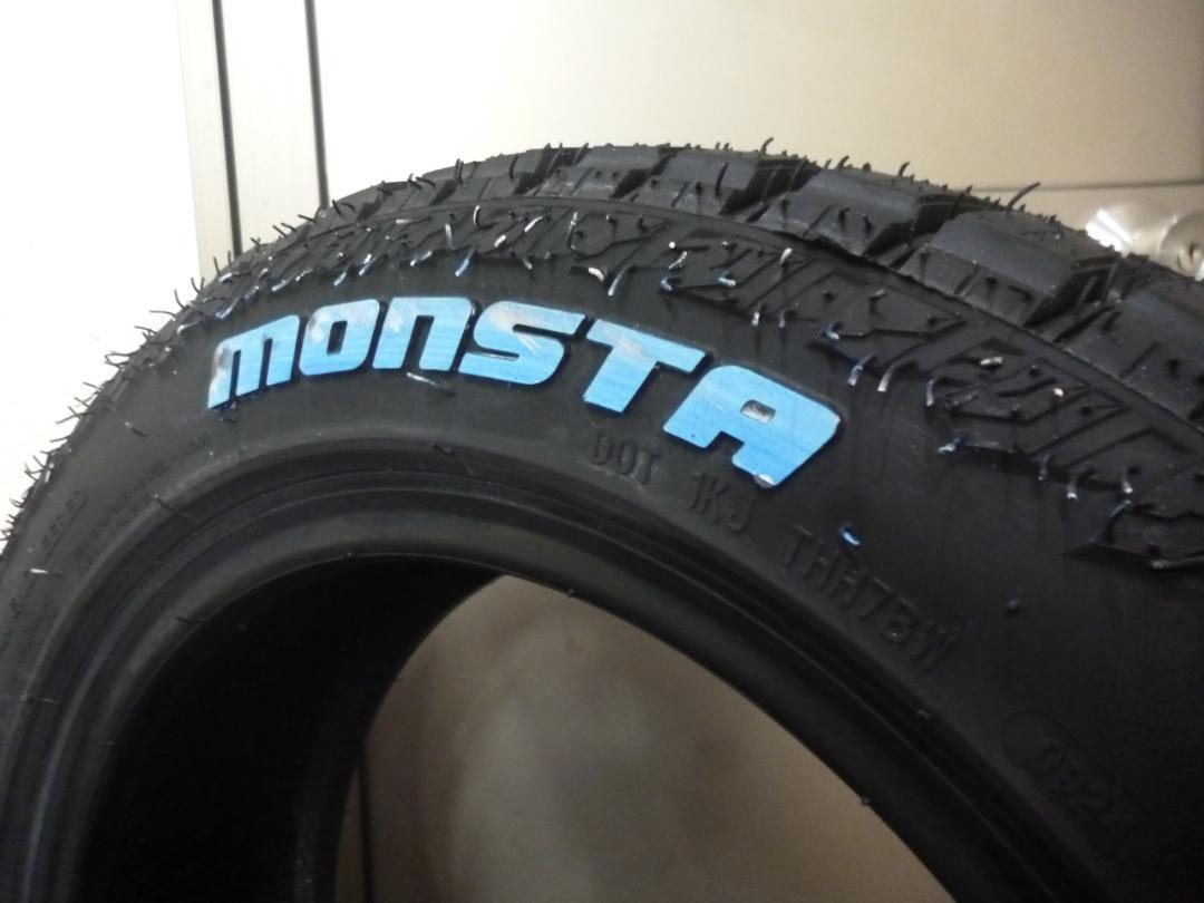 送料込み★新品モンスターRT　155/65R14★4本★ホワイトレター