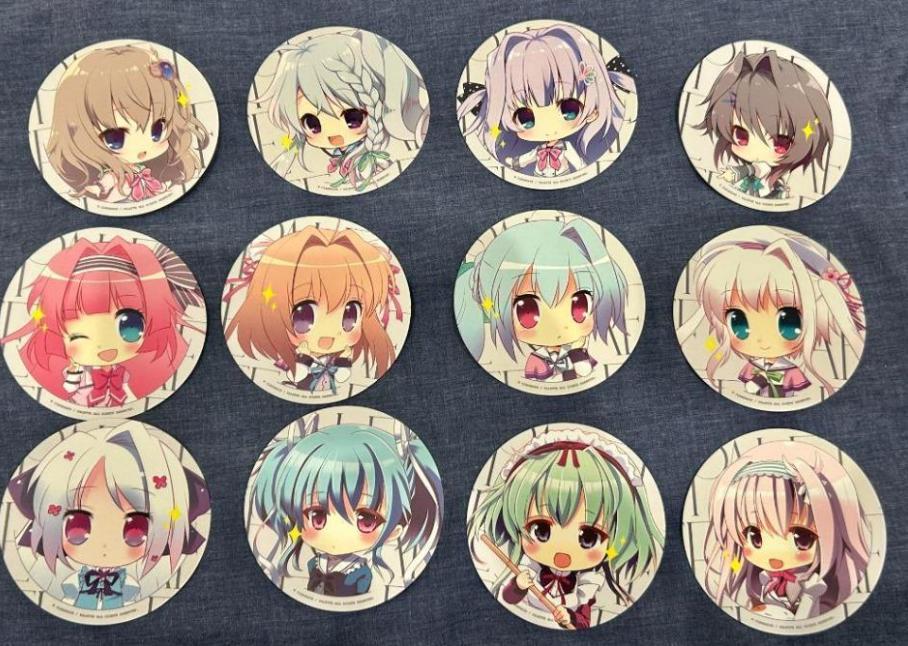 コースター まとめ売り　ぱれっと　9nine 九條都 新海天 結城希亜