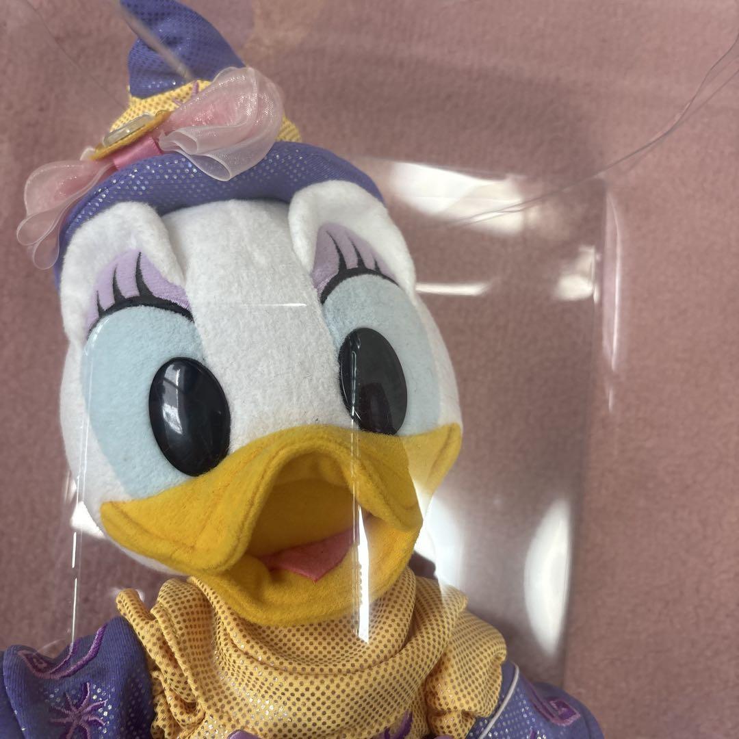 デイジーダック　ぬいぐるみ　ディズニーシー　ディズニー ドナルドダック&デイジーダックのふわふわぬいぐるみ！東京