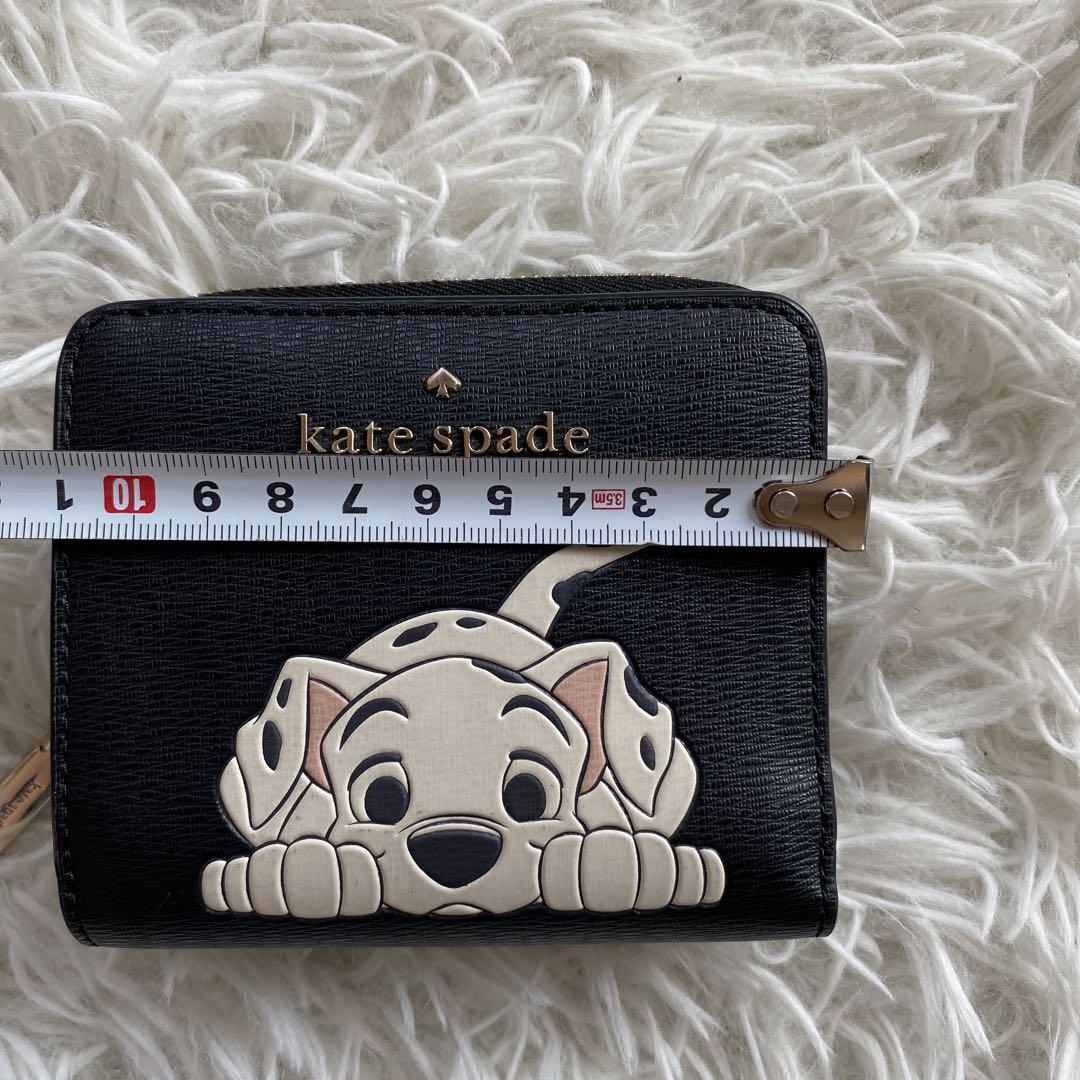 Kate spade ケイトスペード 二つ折り財布 101匹ワンちゃん