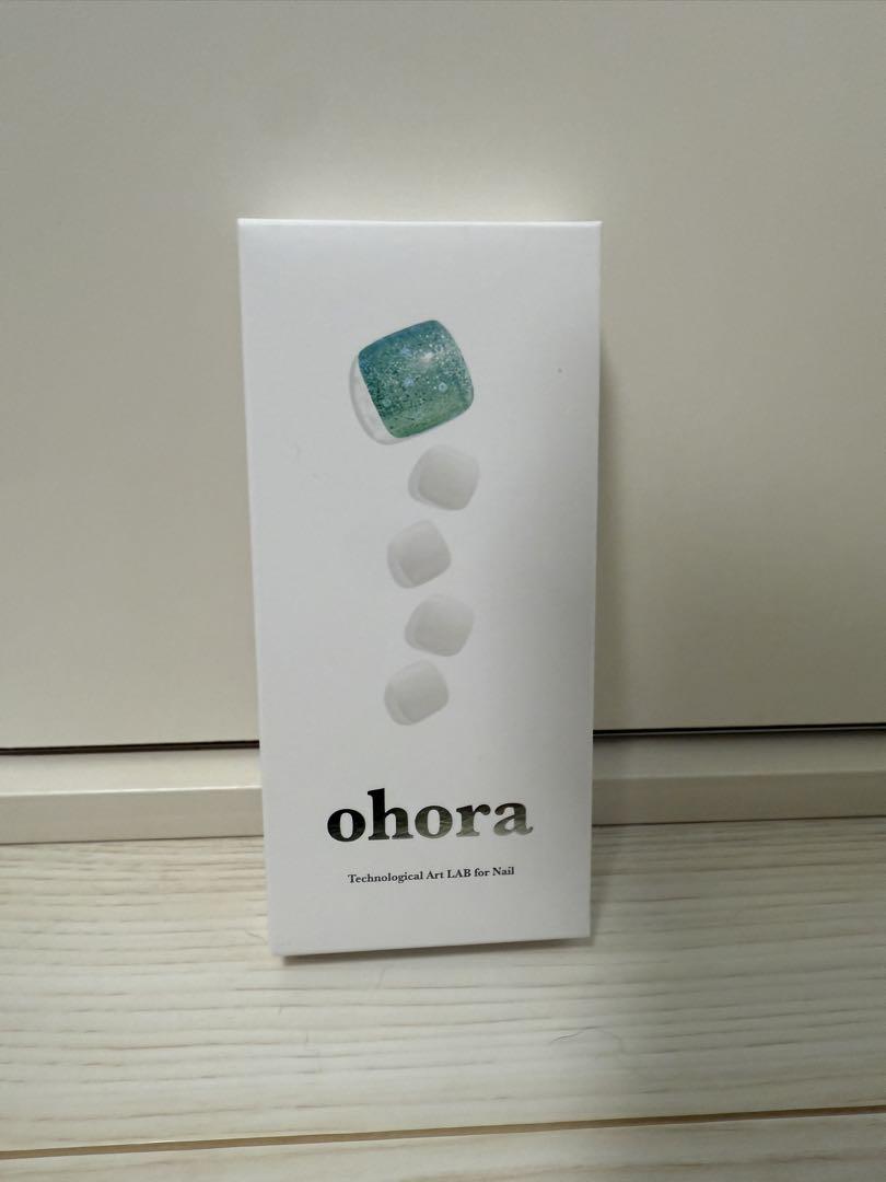 【最安値・新品・未使用】ohora オホーラ フットネイル ジェルシール 最安値・新品・未使用】ohora オホーラ フットネイル ジェル