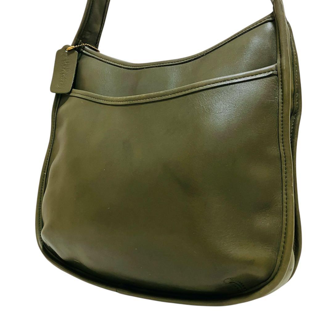 色 COACH コーチ Ergo エルゴ ワンショルダー カーキ