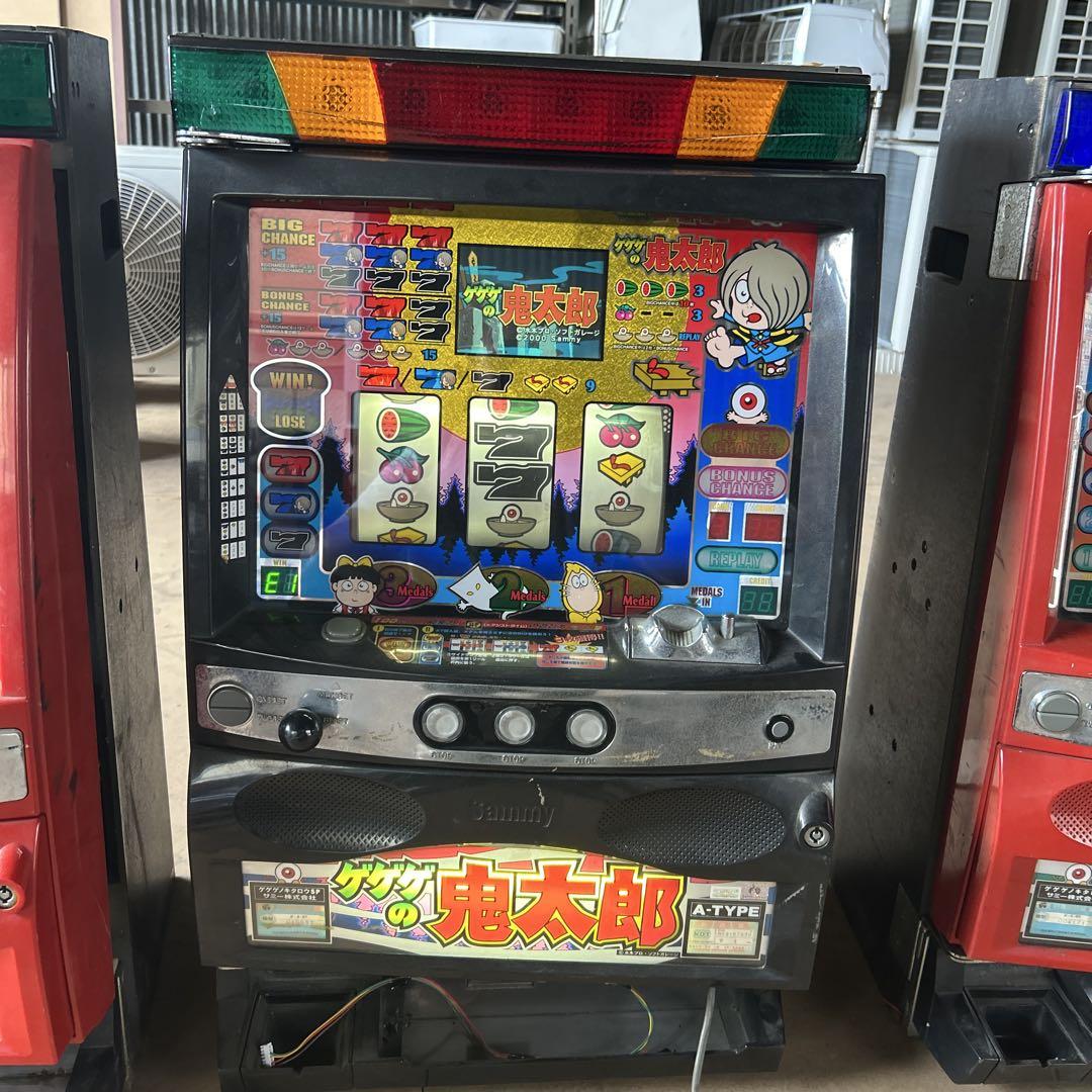 ゲゲゲの鬼太郎　　４号機実機　　サミー 4号機】サミー ゲゲゲの鬼太郎SP 中古パチスロ実機 A-SLOT
