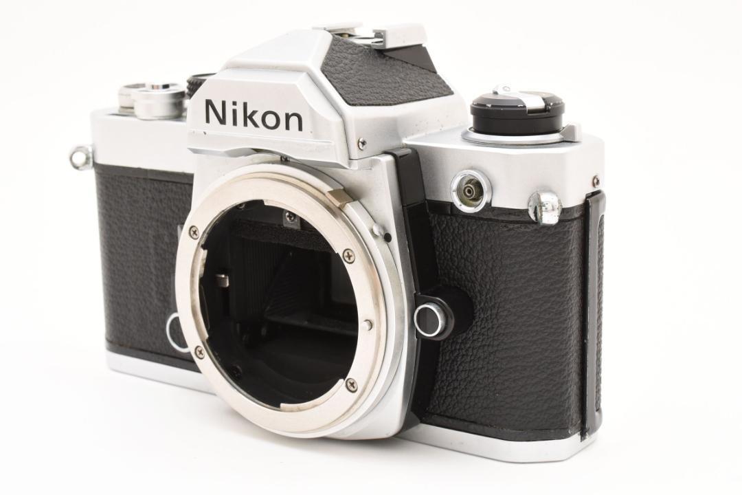 良品 NIKON FM シルバー フィルムカメラ　モルト新品交換済 M556 Nikon - 良品 NIKON FM シルバー フィルムカメラ モルト新品交換