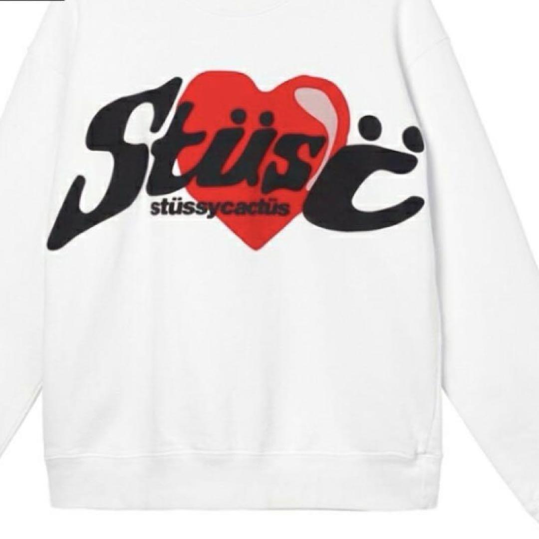 訳あり超特価の通販 CPFM × STUSSY HEART CREW クルーネック スウェット トップス