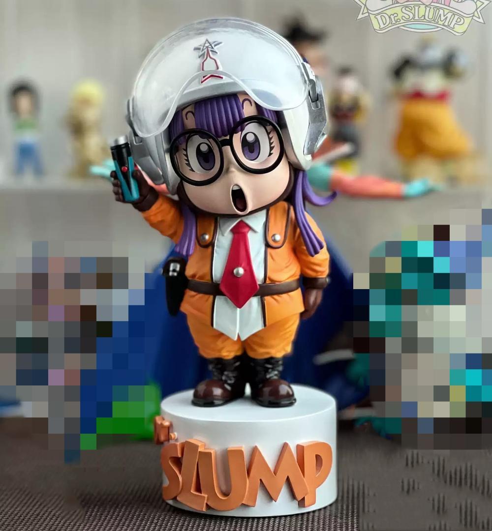 Dr.スランプ アラレちゃん ガレージキット 科学特捜隊 フィギュア スタチュー