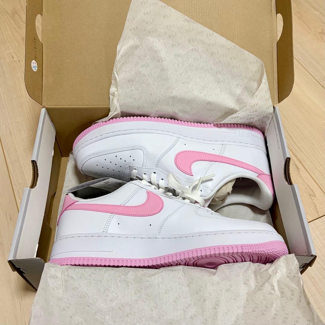 NIKE バスケットボールシューズAir Force 1 ピンク28cm28cm NIKE