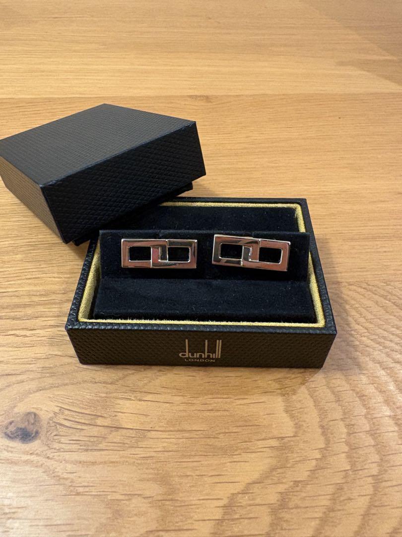 dunhill カフスセット シルバー