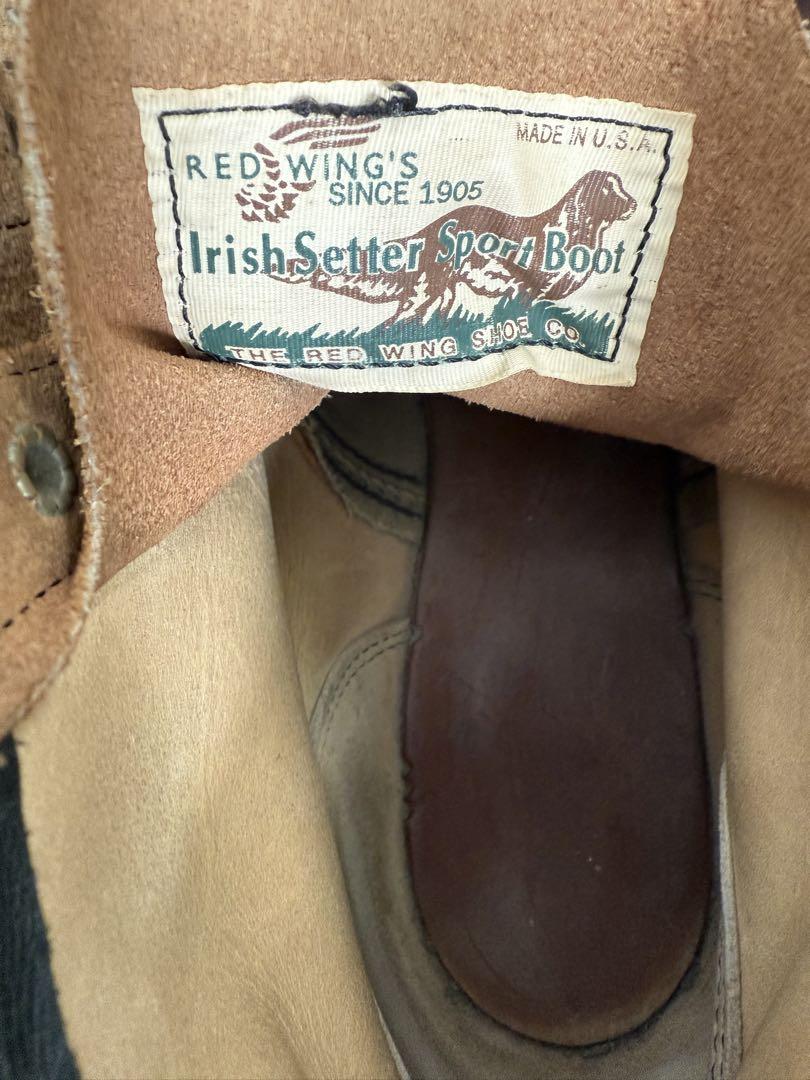 Red Wing Irish Setter Sport Boot スエード26