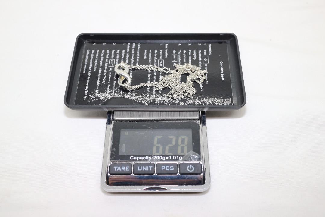 ティファニー インフィニティ ダブルチェーン ネックレス シルバー 925