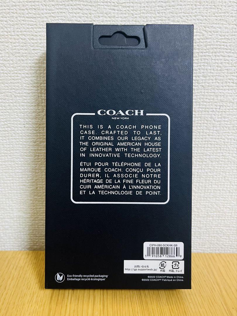 【未開封】COACH 手帳型ケース iPhone 6/7/8対応