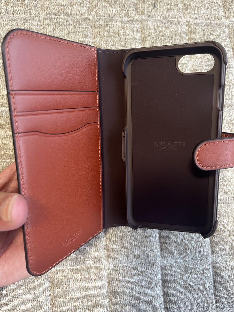 【未開封】COACH 手帳型ケース iPhone 6/7/8対応