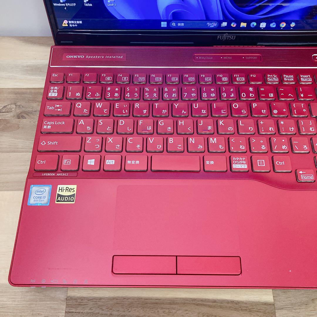 ハイスペ】富士通 ノートPC i7 メモリ32GB SSD1TB ブルーレイ
