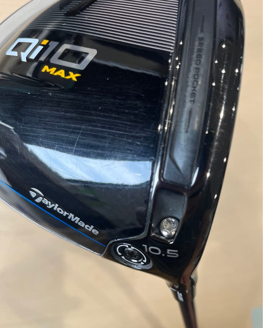 TaylorMade Qi10 MAX ドライバー 10.5° ネジ潰れあり
